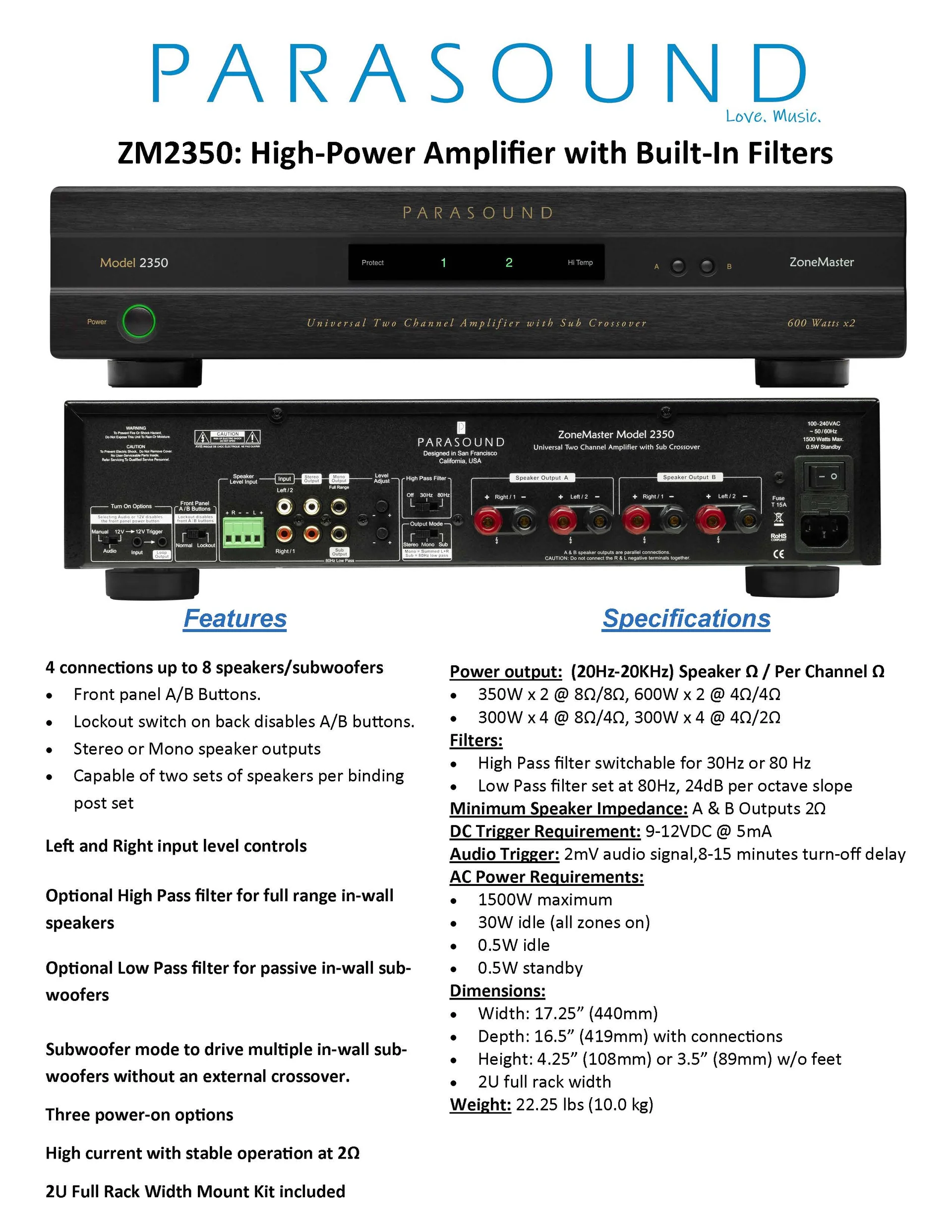 ZoneMaster® ZM2350 - Slika 6