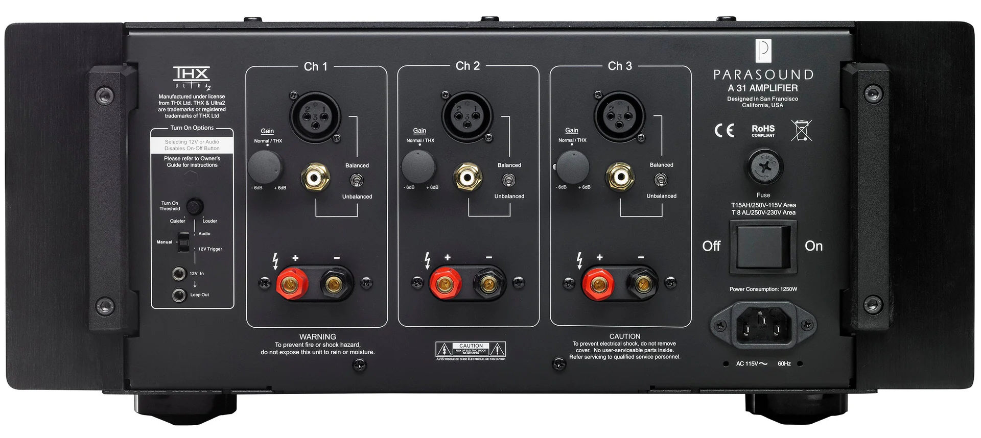 HALO A51 5-channel power Amp - Slika 4
